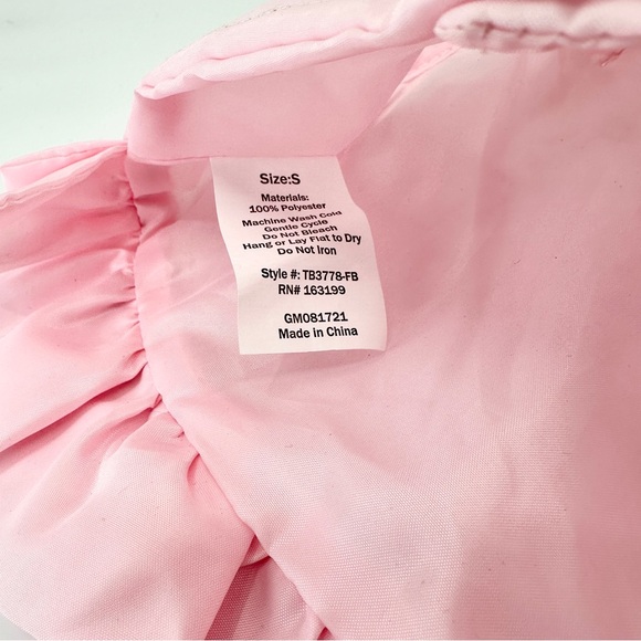 PET JACKET Brand Size Small Pink Lightweight Dog Vest With Bow - Picture 5 of 6